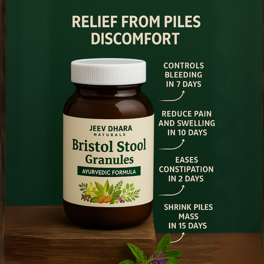 Bristol Stool Granules | Ayurvedic Formula for Piles & Constipation Relief