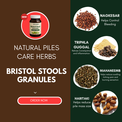 Bristol Stool Granules | Ayurvedic Formula for Piles & Constipation Relief