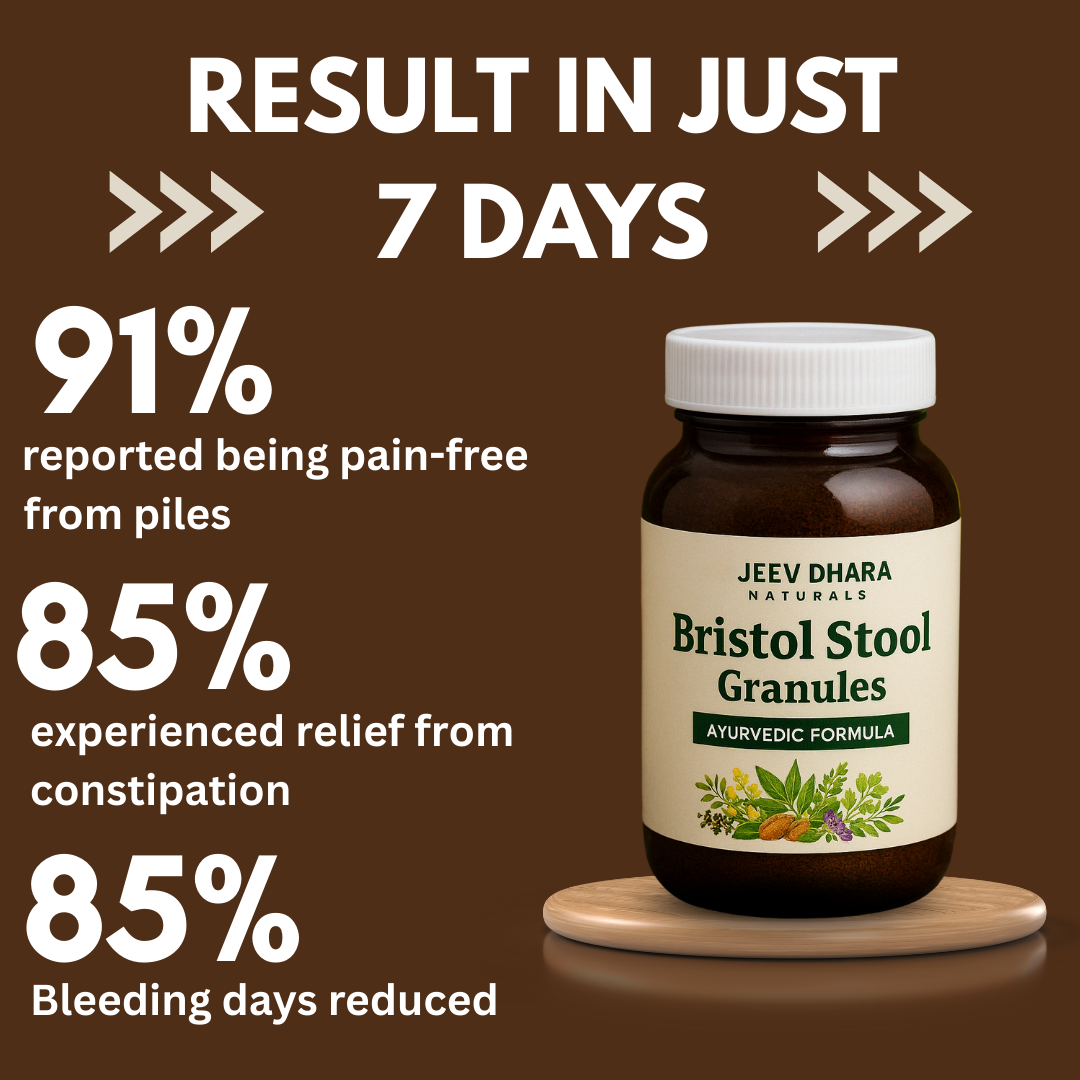 Bristol Stool Granules | Ayurvedic Formula for Piles & Constipation Relief