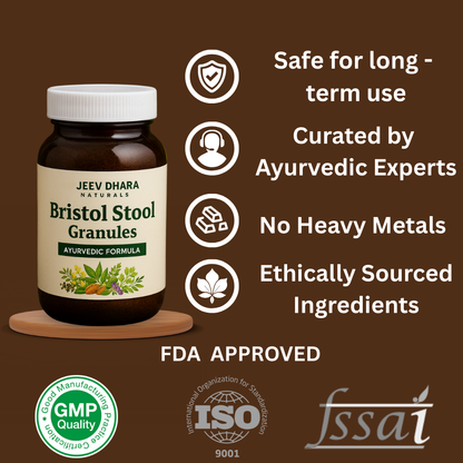 Bristol Stool Granules | Ayurvedic Formula for Piles & Constipation Relief