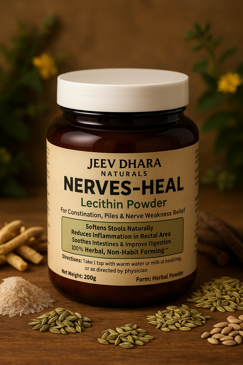 Nerves Heal Lecithin Powder